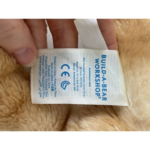 Build a Bear Plush More Moves Bunny Rabbit Stars Jointed Stuffed Tan Posable 17" - Picture 8 of 12